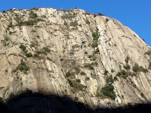 Escalade à Machaby, vallée d'Aoste